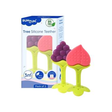 Bumtum Tree Shape Silicone Teether